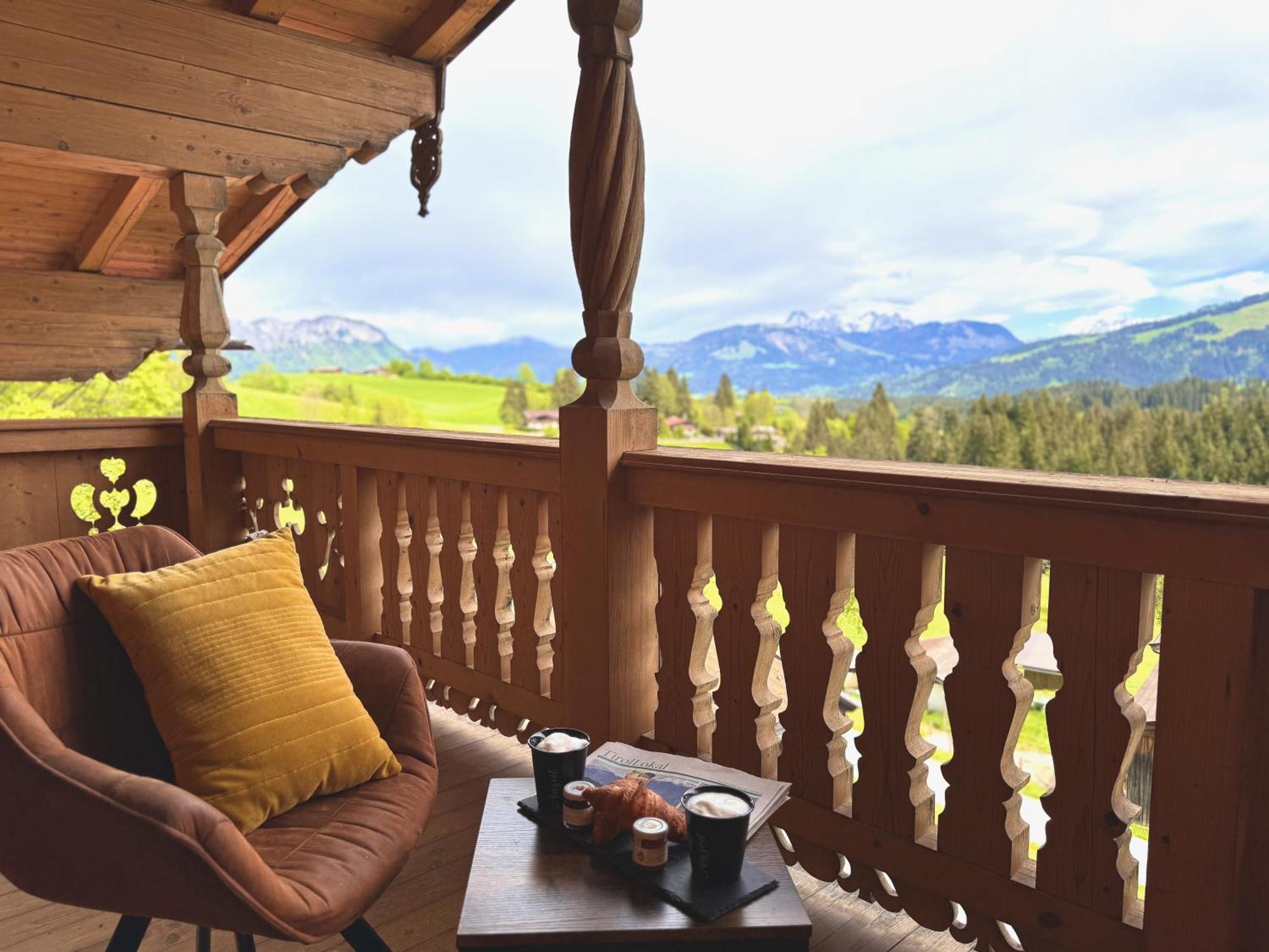 5* Panorama Chalet Mit Sauna By Belle Stay Going am Wilden Kaiser Exterior foto
